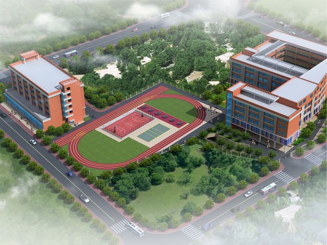 校园跑道-1 校园跑道-1